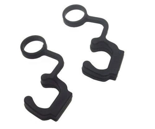 Rubber locking plug - plug, x2