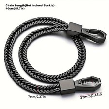 Long Metal Keychain Wallet