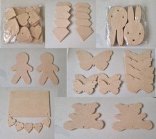 MDF Wooden Shapes, Teddy