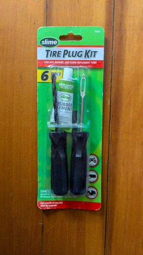 New tire repair plug kit - new,