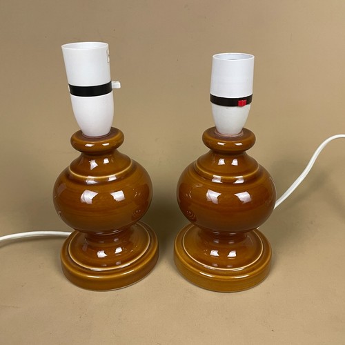Pair vintage ceramic - of, 2