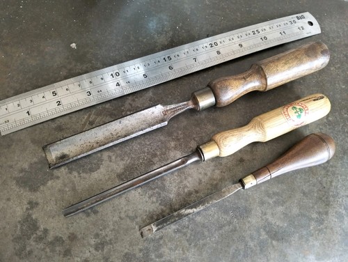 Vintage carving chisels - carving,
