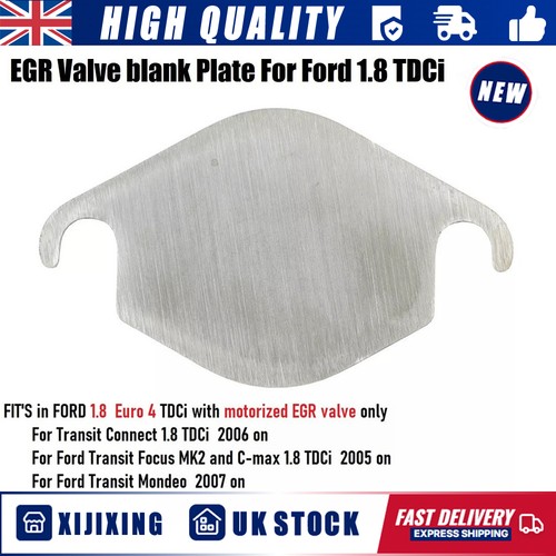 Egr valve blank plate for - egr,