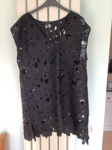 Primark black flower open - primark,