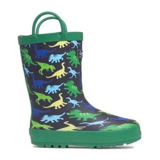 Cotswold Boys Wellies Green