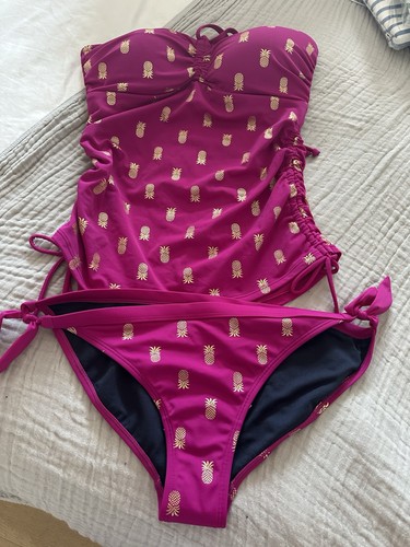 Boden cerise pink gold - cerise, pink/gold