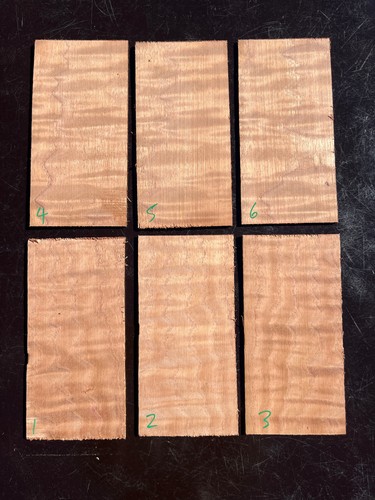 Curly quilted cedar - /,