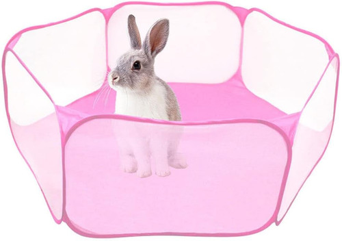 Folding pet cat playpen rabbit - pet,