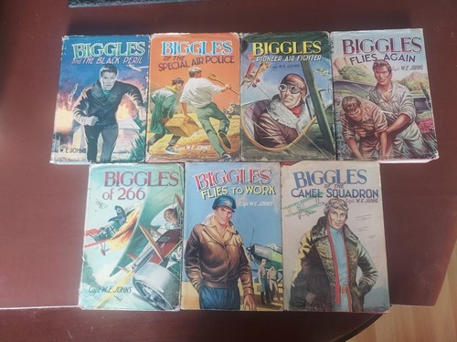 Vintage biggles books - x, by