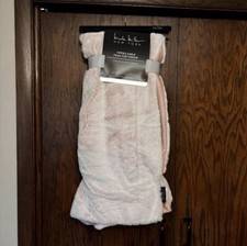 Nicole Miller Pink Faux Fur