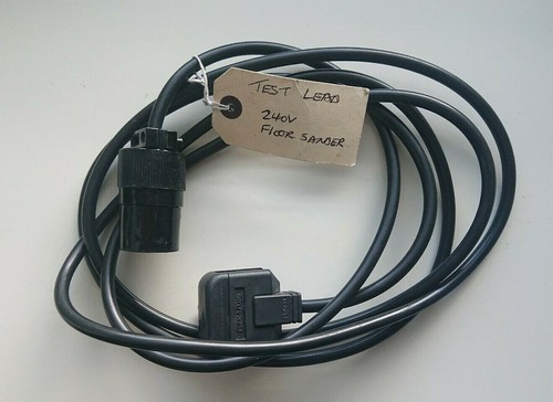 240v floor sander - test, lead