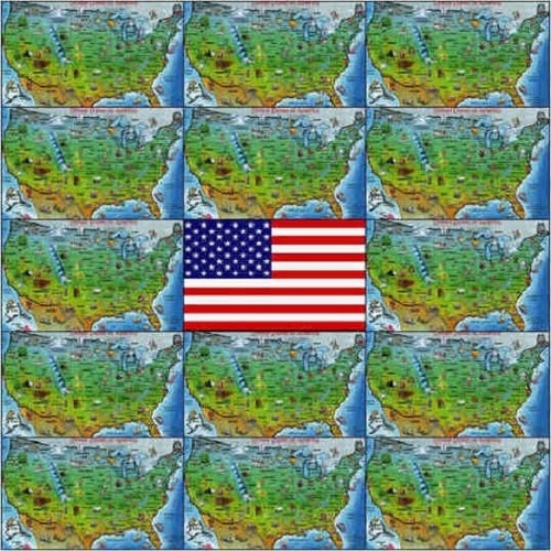 Postcard usa towns villages - usa, /