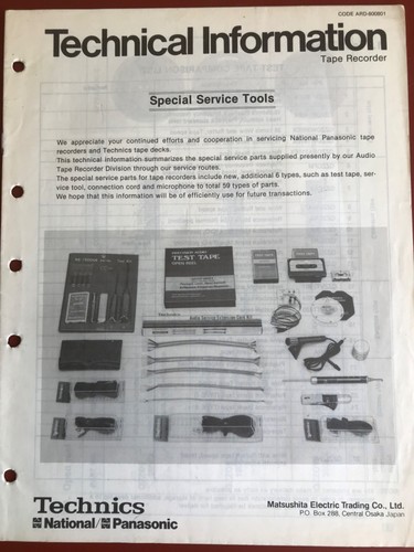 Technics national panasonic - technics, /national
