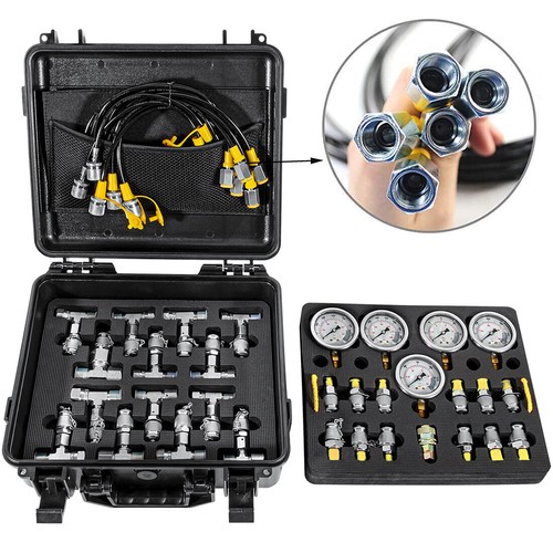 Hydraulic pressure test kit - hydraulic,