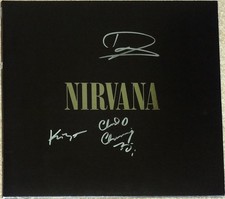 NIRVANA HAND SIGNED