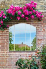 Mirroroutlet white arched - mirroroutlet,