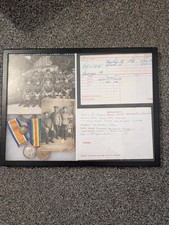 SUPERB WW1 MEDAL GROUP MONTAGE