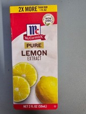2 PACK McCormick Pure Lemon
