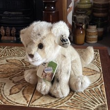 Vintage Tagged Lion Cub WWF