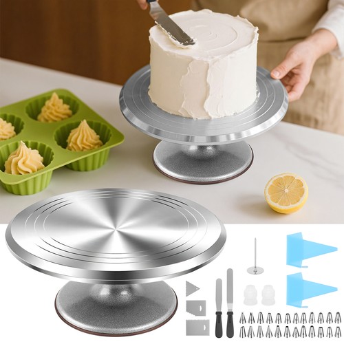 Round cake turntable - round,