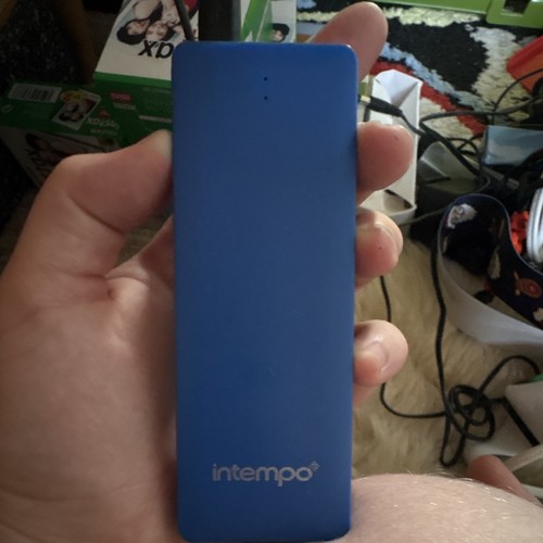 Intempo blue power bank - blue,