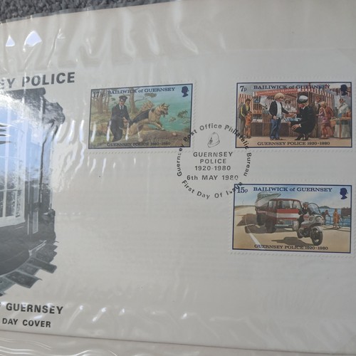 Day covers book guernsey - f,