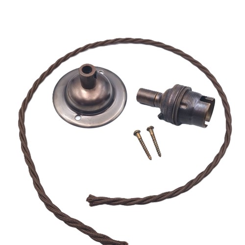 Ceiling rose pendant with - pendant,