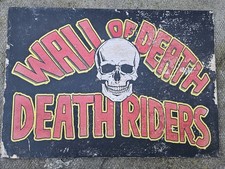 WOOD WALL OF DEATH, VINTAGE