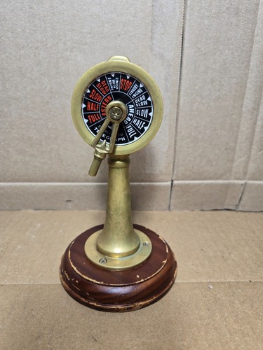 Vintage brass nautical ship - vintage,