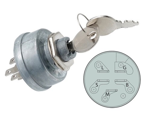 Position 5 pin ignition - position, /