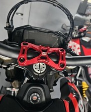 SM PROJECT RISER HANDLEBAR GOPRO SP CONNECT QUADLOCK DUCATI HYPERMOTARD 698 RED