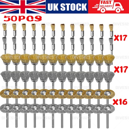 Wire cup mix brush - wire,