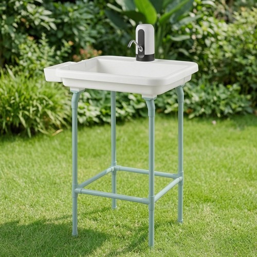 Portable sink with pump - portable,