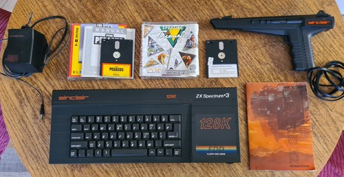 Spectrum 128k computer - zx, +3