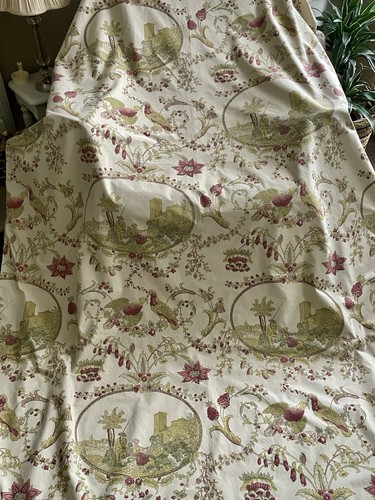 French vintage toile jouy - toile,