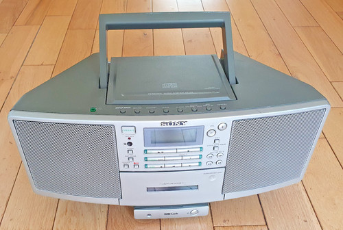 Sony boombox cd tape - cd,,
