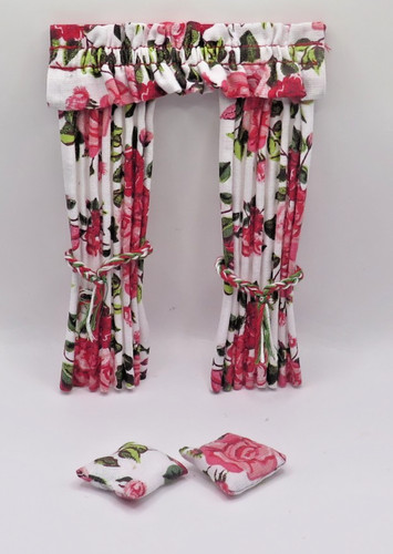 Dolls house curtains