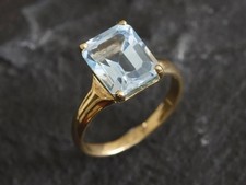 2.85 Ct Emerald Cut Aquamarine