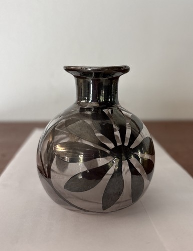 Art nouveau glass perfume - art,