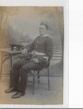 WW1 Postcard British Soldier Gloucestershire Regiment