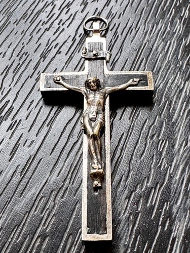 Vintage pectoral crucifix - vintage,