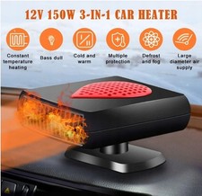 Car Heater 12V 150W Portable Car Windscreen Heater Defogger Defrosts UK
