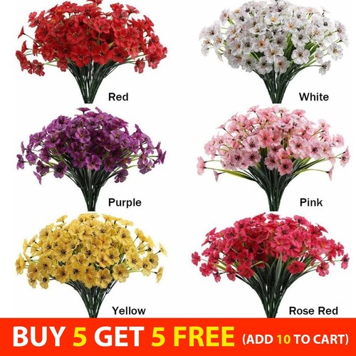 Artificial flowers plastic - artificial,