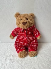 Jellycat Bartholomew Bear in Winter Pyjamas Brand New with Tags