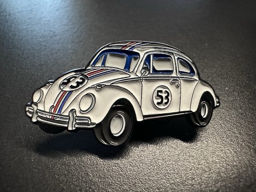 Herbie beetle enamel - beetle, pin