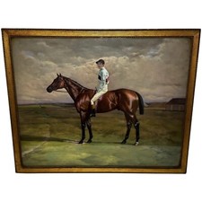🏇19th Century Oil Painting