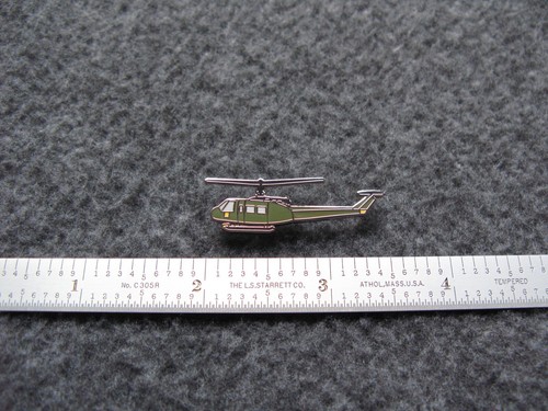 Bell huey helicopter pin - huey,