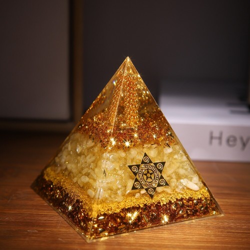 10cm citrine orgonite - 5/6/8/10cm,