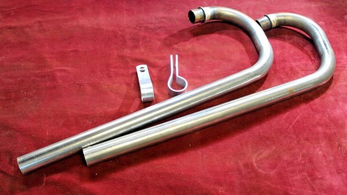 Dnepr pair exhaust downpipes - pair,