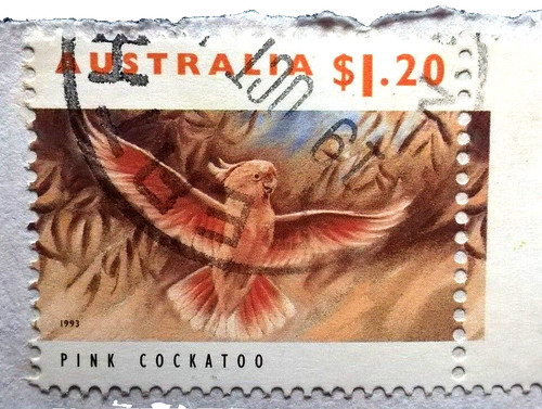 Australia stamps pink - australia,